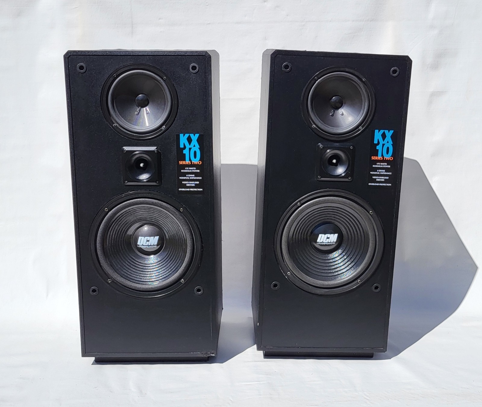 DCM Loud Speakers  KX10 SERIES TWO (Pre-owned) Tested.