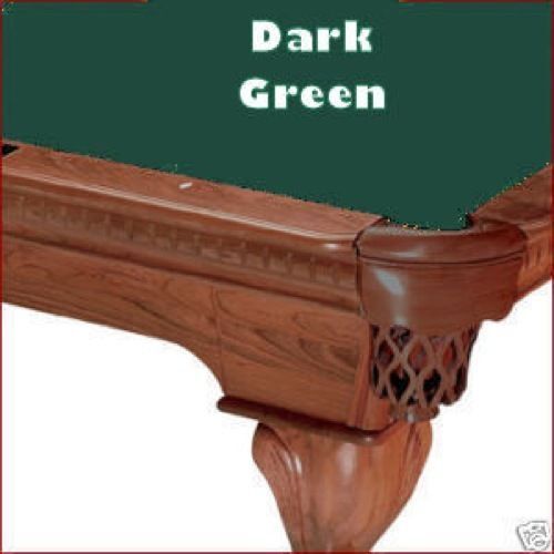8' Oversized Dark Green ProLine Classic TEFLON Billiard Pool Table Cloth Felt