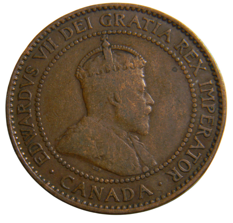 Canada 1909 One Cent  (0705)