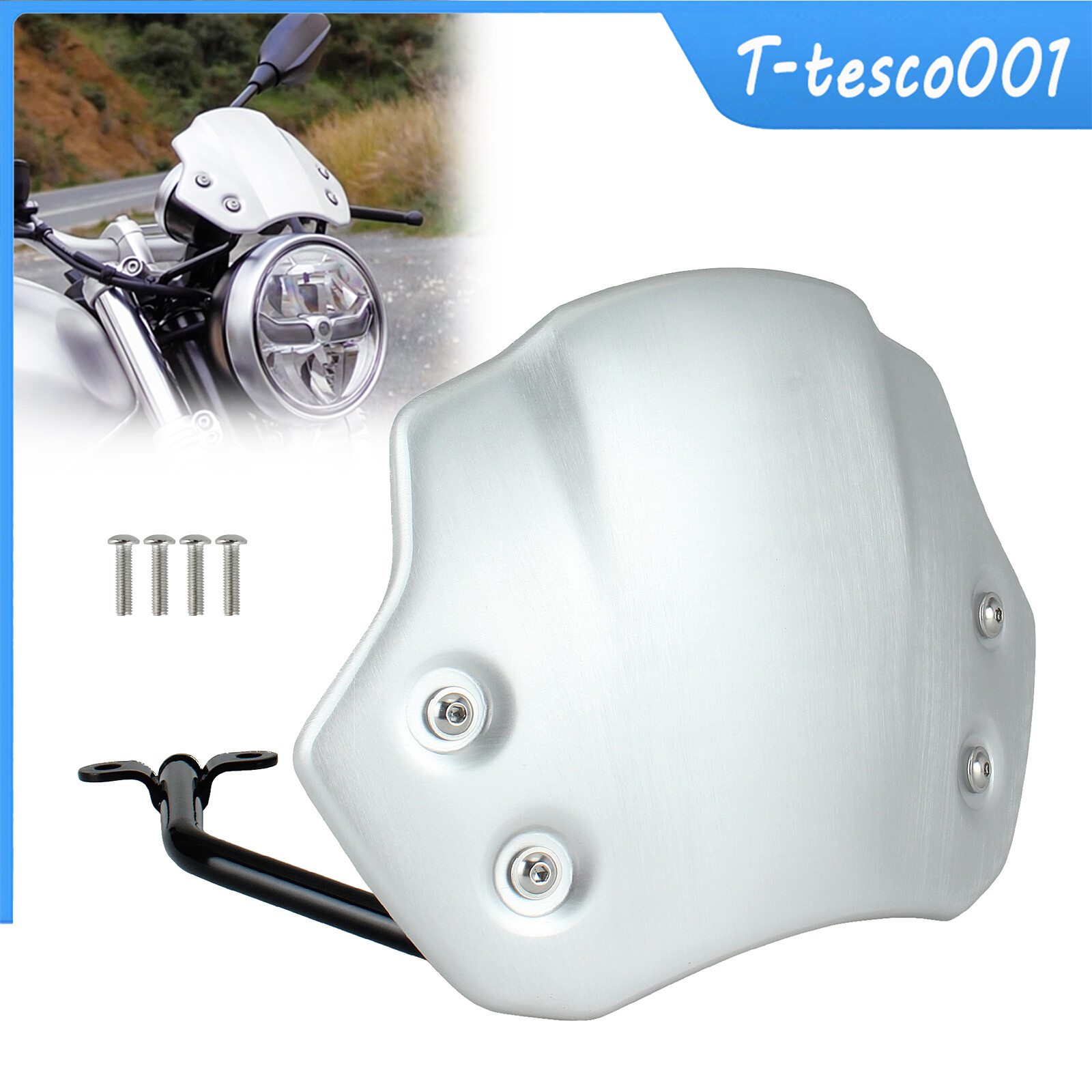 Front Windshield Windscreen Headlight Fairing For BMW R Nine T Pure Scrambler