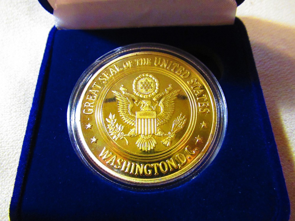 National Security Agency Challenge Coin w/Presentation Box