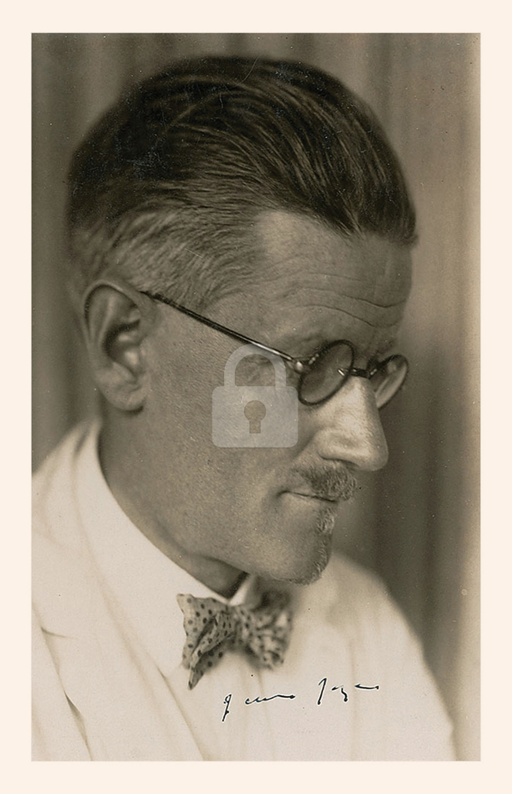 James Joyce Signed Autograph RPPC Photo Postcard COPY