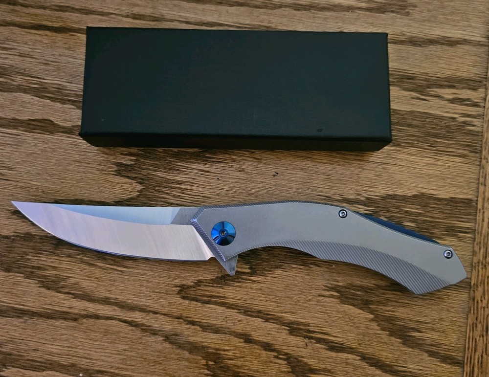 Blue Moon Assisted Open Pocketknife D2 Blade Drop Point
