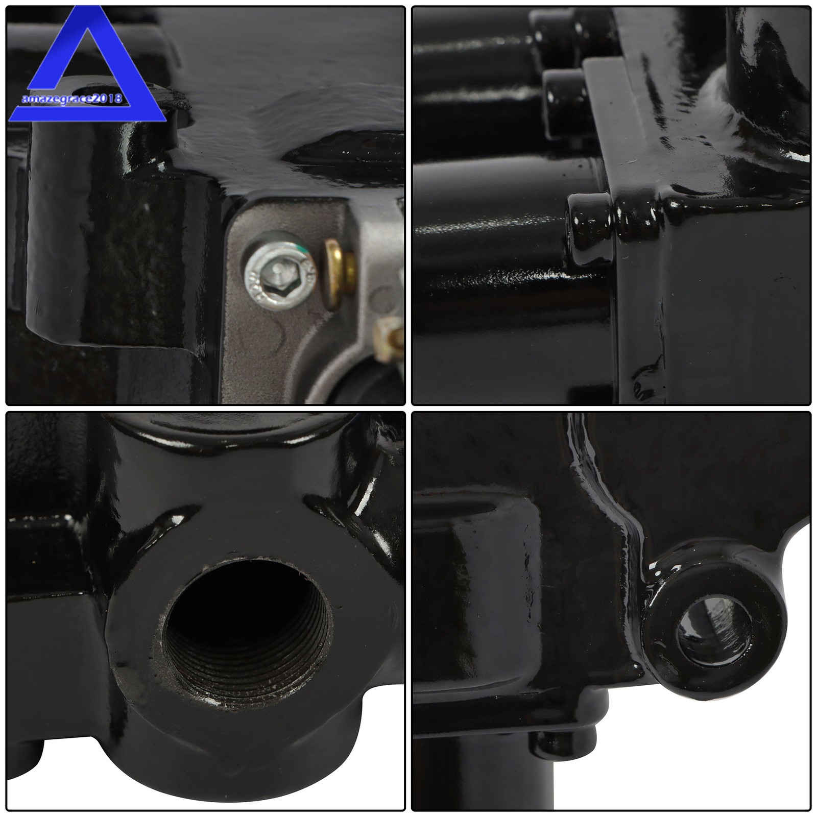 2 Spool 25 GPM RD522CCAA5A4B1 Double Acting Hydraulic Valve In/Out 3/4" NPT