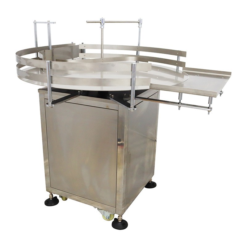 39.3" Automatic Round/Square Bottle Unscrambler Accumulation Table Bottle Sorter