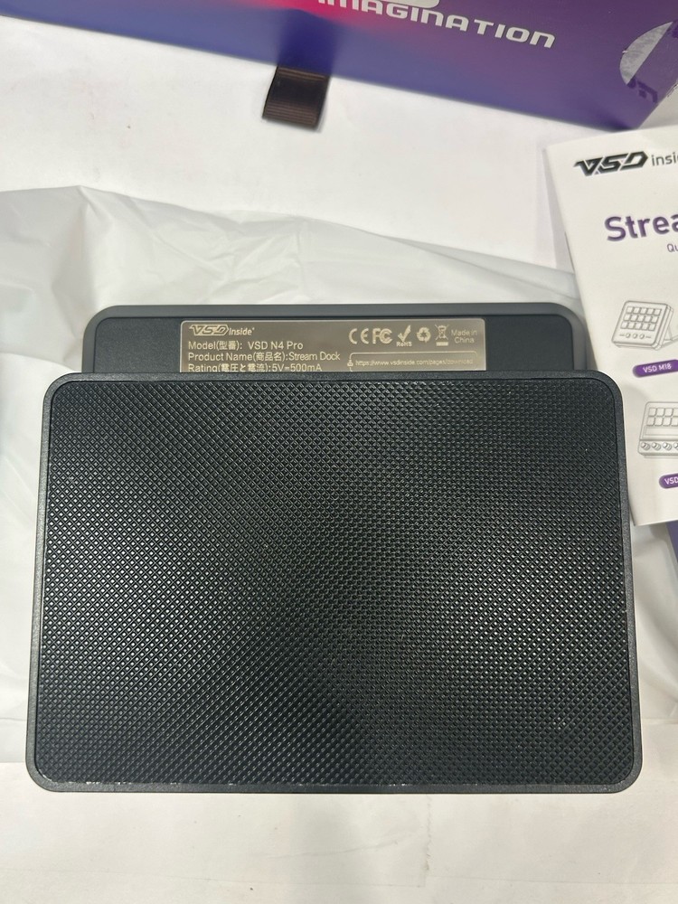 VSDINSIDE Macro Keypad Stream Dock Controller Deck Gaming Shortcut New/open box