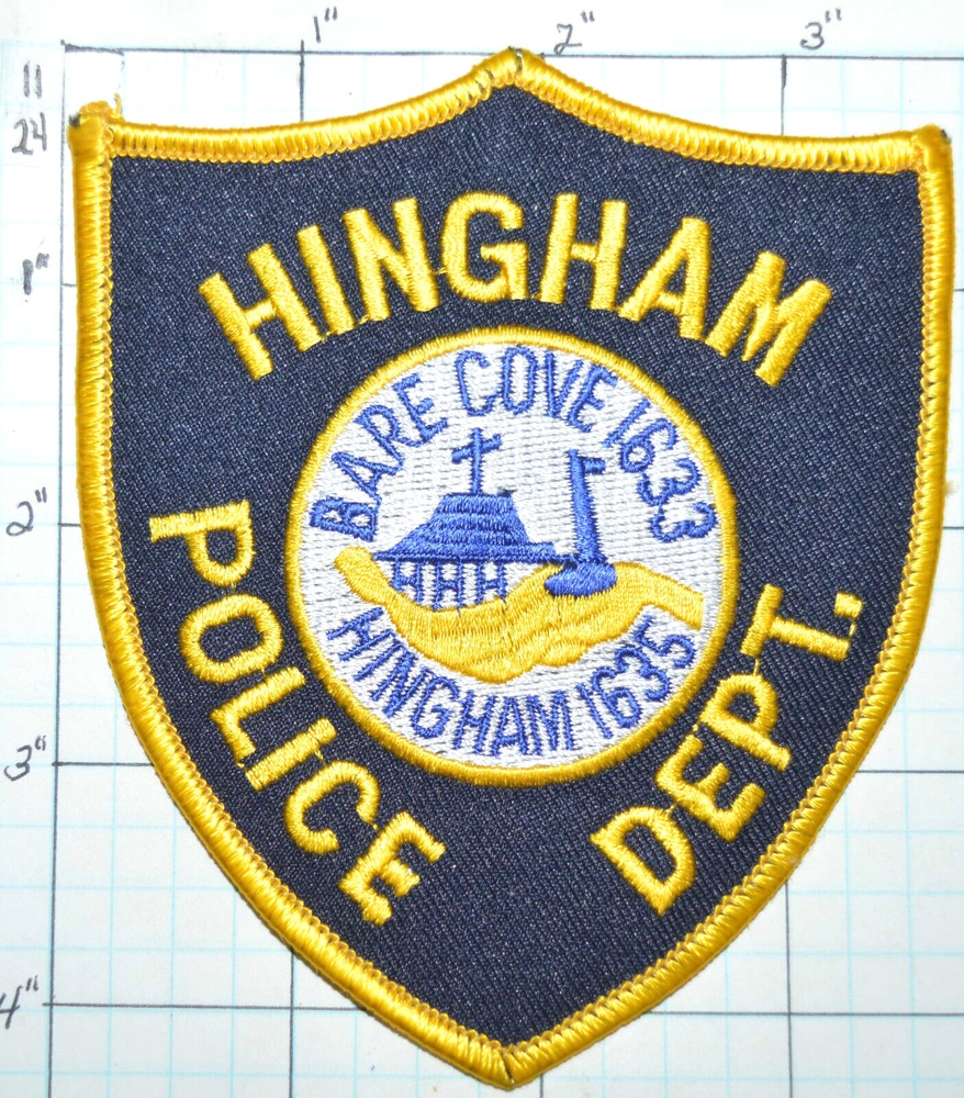 MASSACHUSETTS, HINGHAM POLICE DEPT PATCH