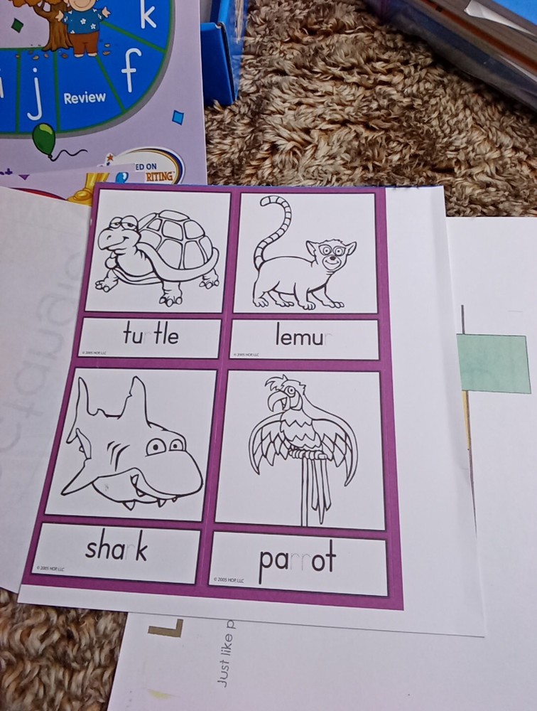 Hooked on Handwriting Learn to Print Upper and Lowercase