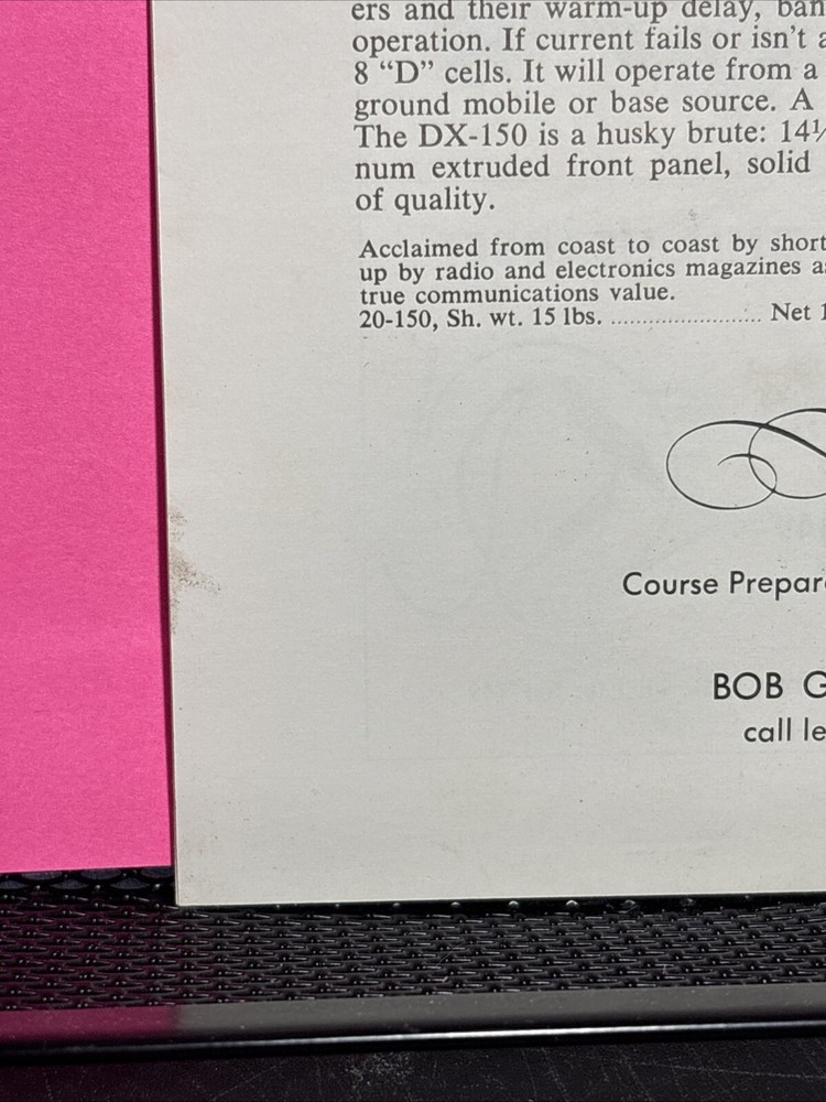 Learning International Morse Code Beginners Section Supplement Archer Vinyl 1969