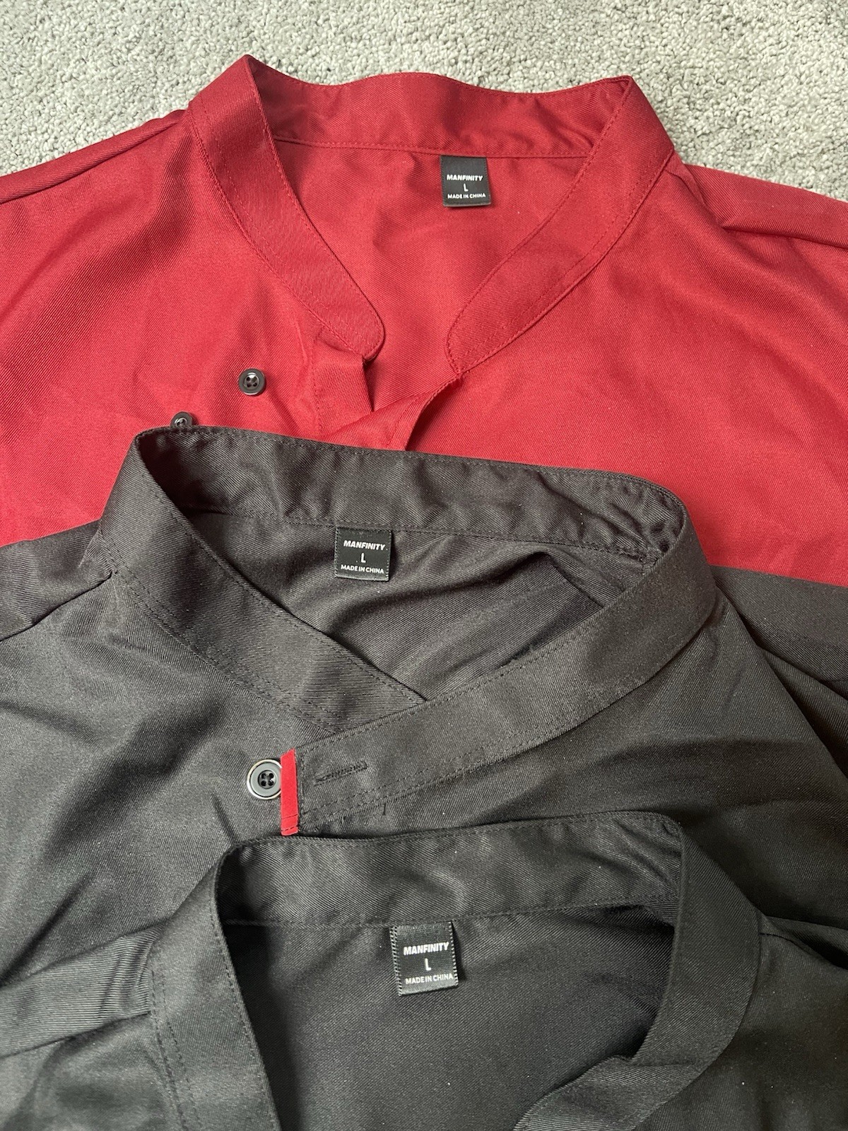 Men Chef Coats Set 8 Pieces Short Sleeve Chef Coat