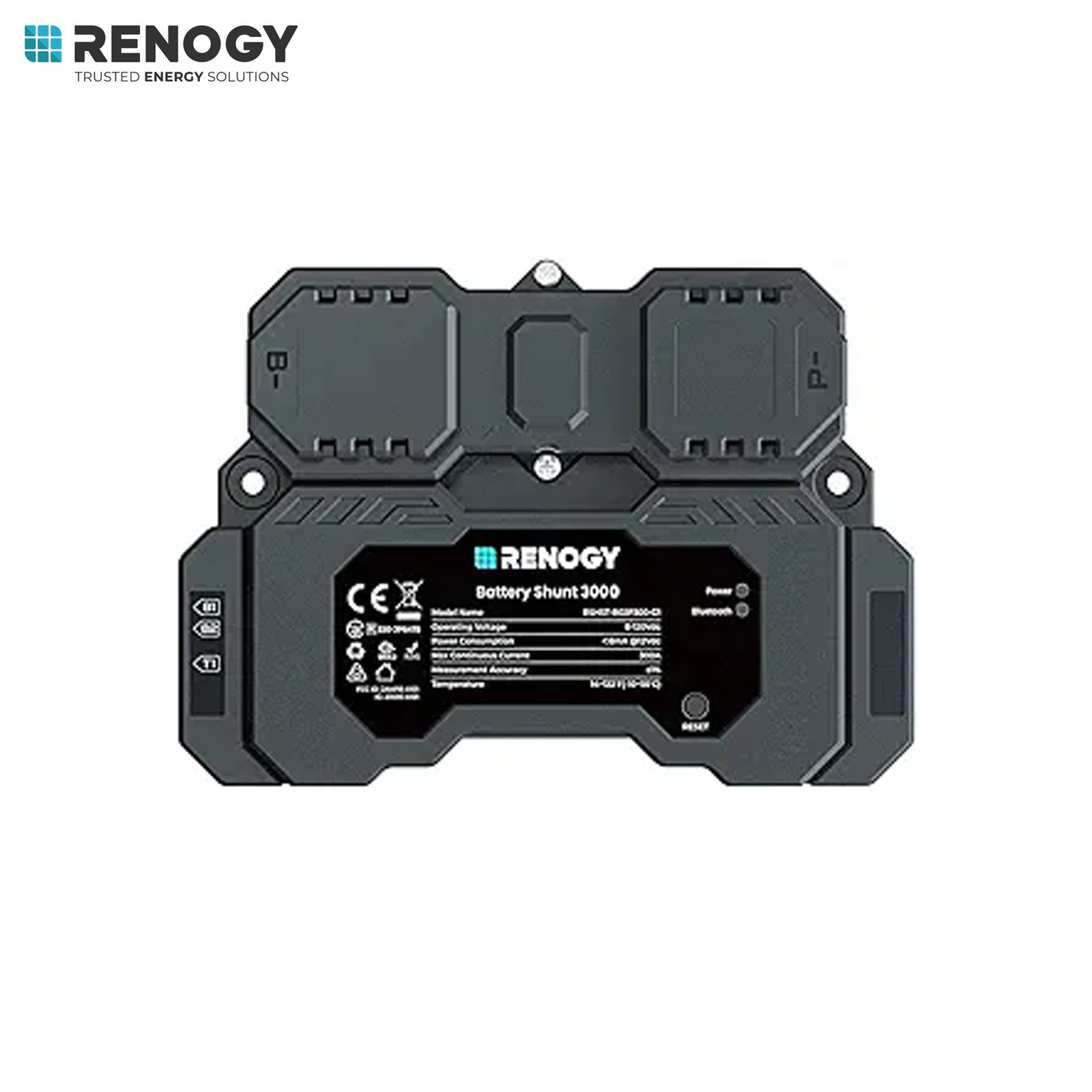 Renogy Battery Shunt 300 Remote Battery Monitoring for Lead Acid LFP Ni-MH