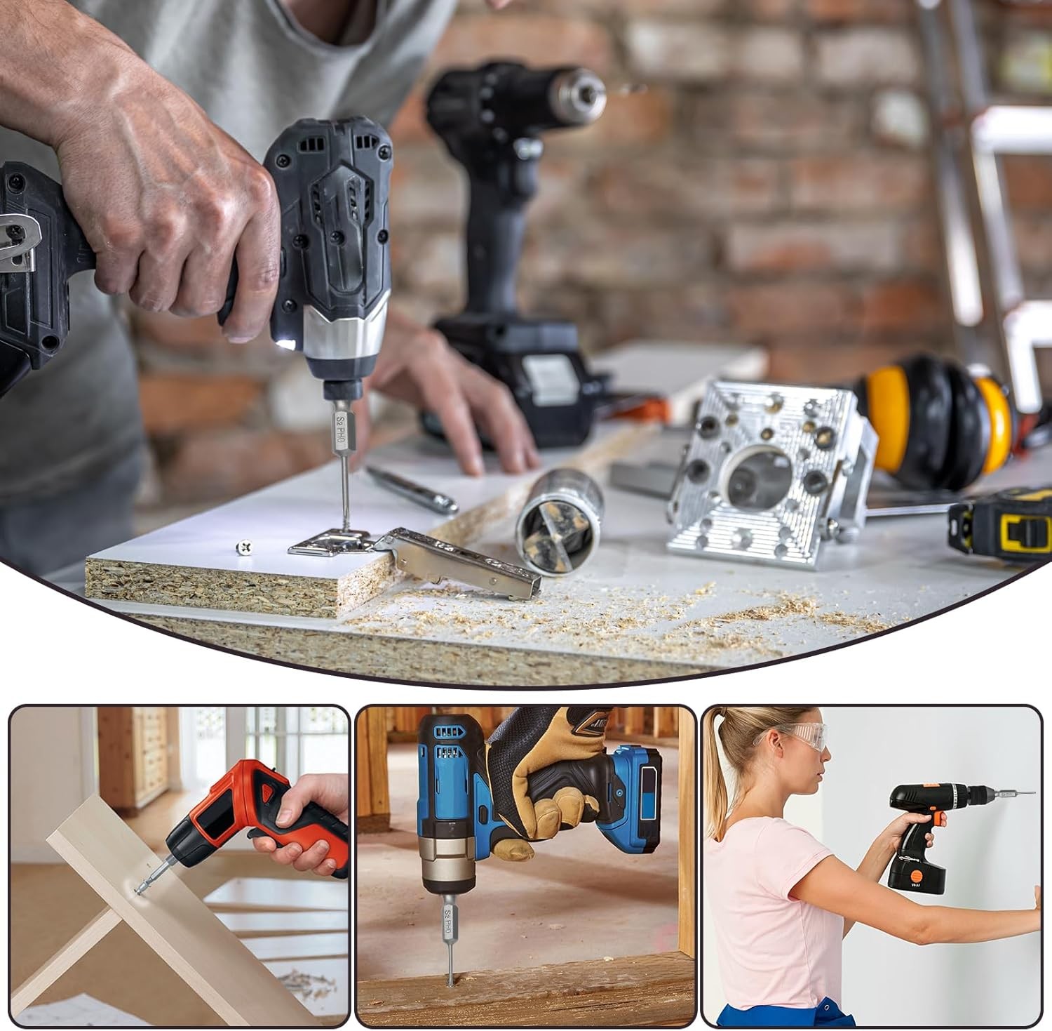 11Pcs T6-T40 Magnetic Head Torx Screwdriver Bit Set Security Tamper Proof Star