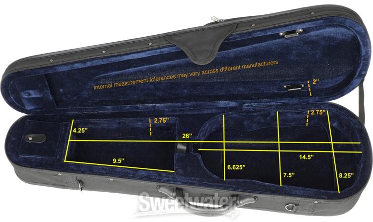 Howard Core CC397 Shaped Violin Case - 4/4 Size