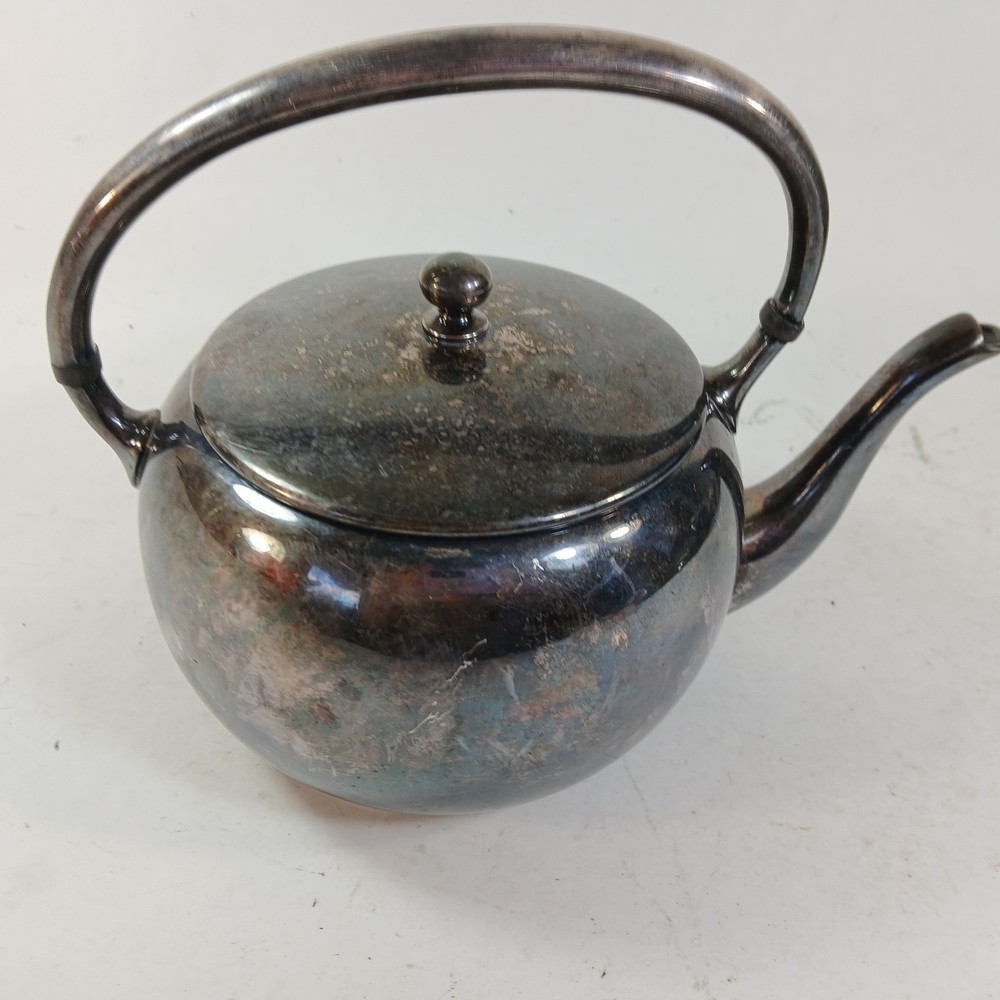 "Academy Silver on Copper" Tea Kettle