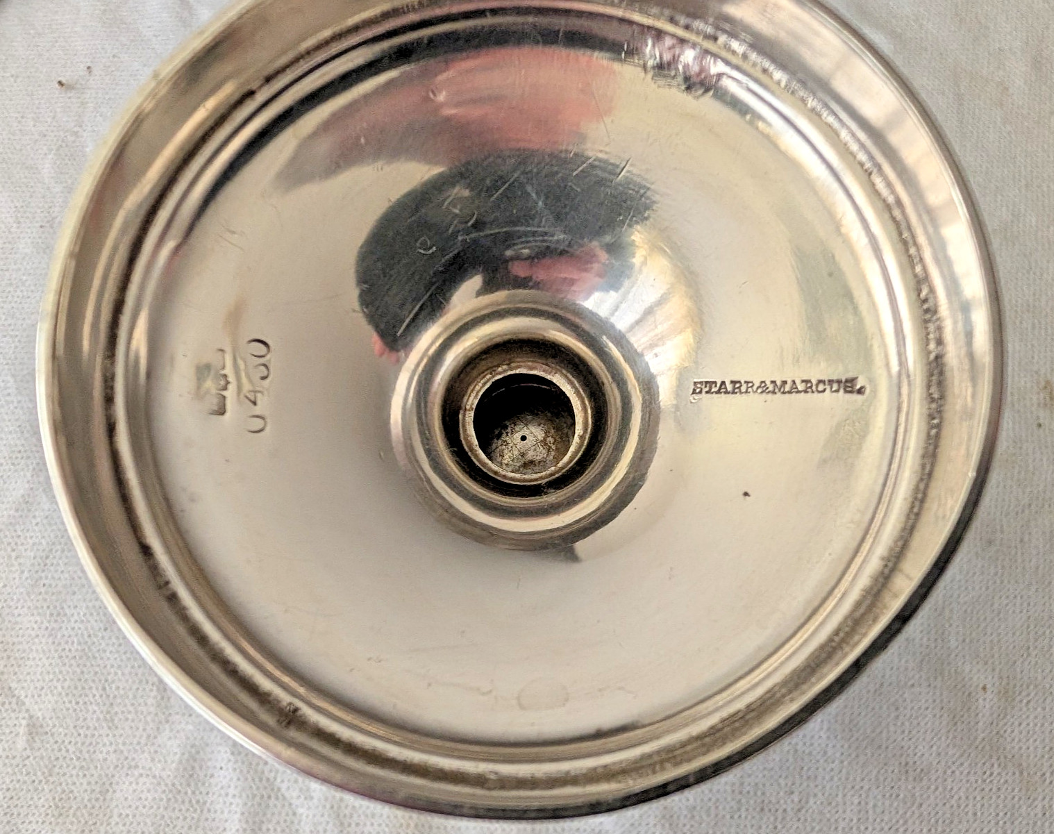 Gorham 'Medallion' Coin Silver Footed Pitcher Model Number 0430