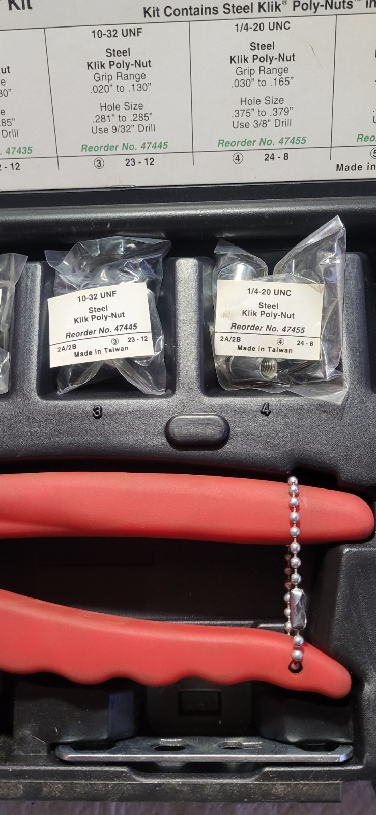 Marson Poly Nut Rivet Set 39302