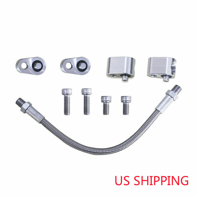 C-Coolant / Steam Port Crossover Hose Kit For LS1 Throttle Body Bypass