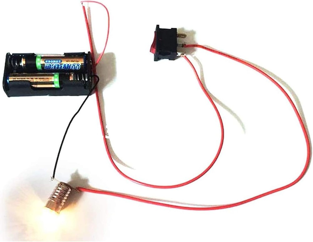 DIY Circuit Experiment Kit - Educational & Safe Electrical Learning Tool