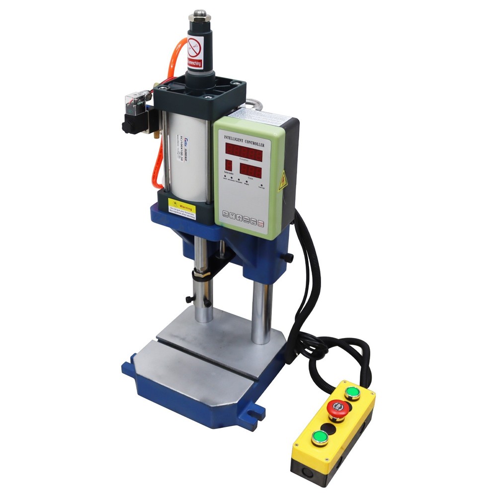 110V 1102lb/500kg Pneumatic Punch Press Machine Adjustable with Controller