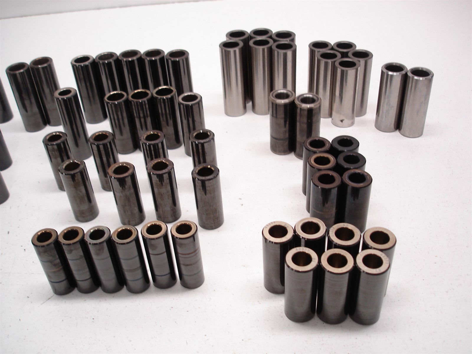 BULK 138pcs ASSORTED NASCAR CASIDIAM DLC COATED WRIST PINS .709 .787 .866" .927"