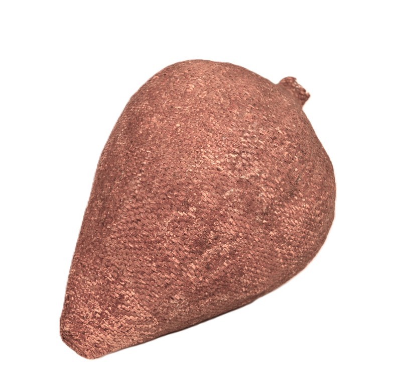 Paiute Pine Pitch Tus Basket ca. 1890 14.25" H x 9" D Hand Woven