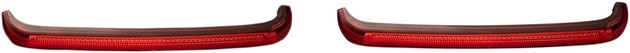 Custom Dynamics Low Profile Non-Sequential LED Accent Lights Rear Red