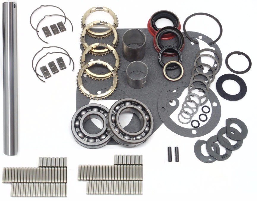 Ford RWD Toploader 4-speed Deluxe Transmission Rebuild Kit 1964-1973