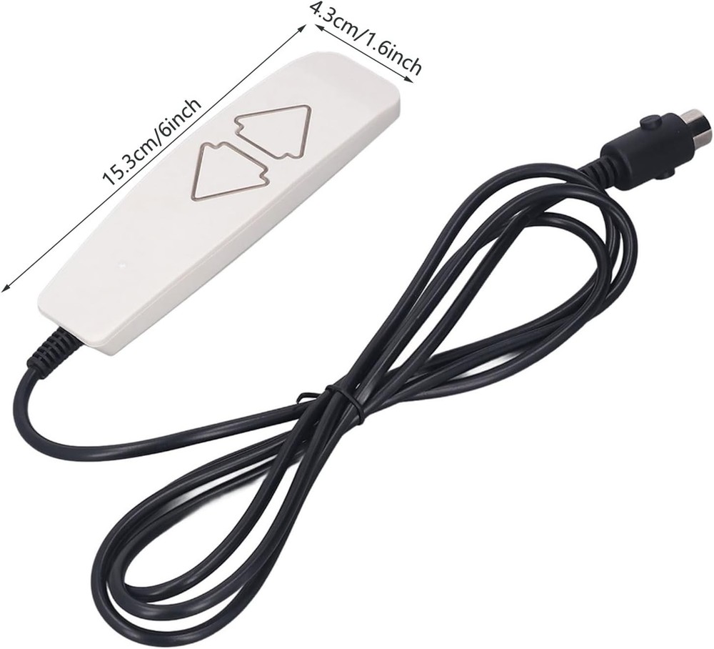 Lift Chair Remote Hand Control 2 Button 5 Pin USB Backlight replace Pride Remote