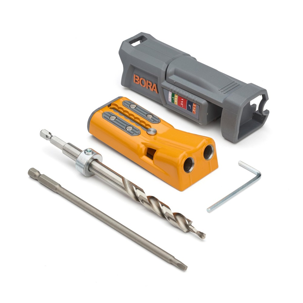 Pro Compact Pocket Hole Jig, Auto Adjusting Drill Guide, Durable Pocket Hole ...