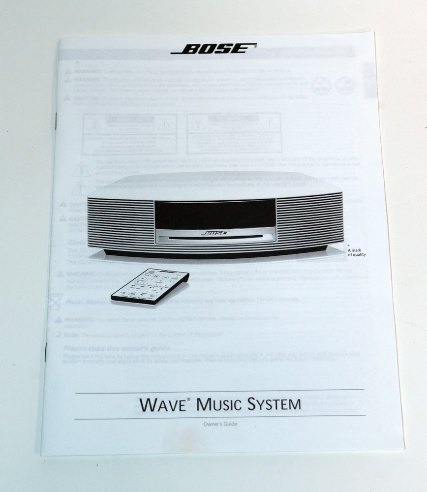 BOSE Wave Music System - Mint!