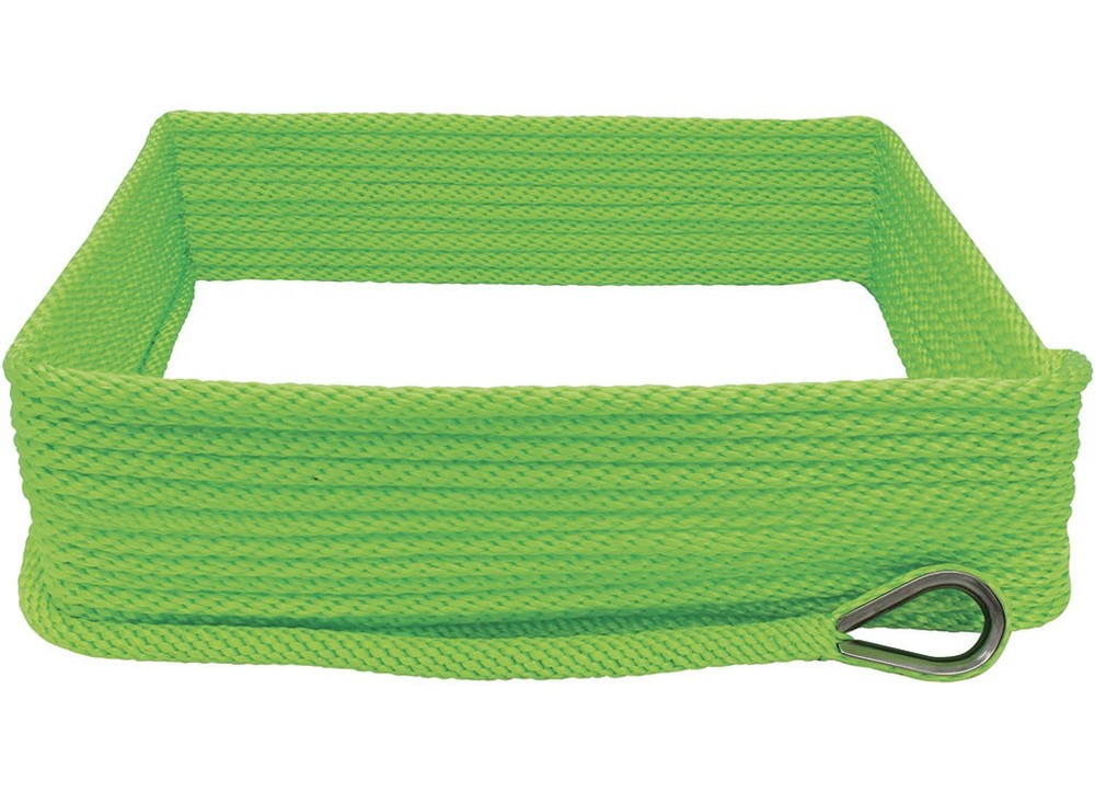 Extreme Max 3006.2675 BoatTector Solid Braid MFP Anchor Line/Thim 3/8x150' Green