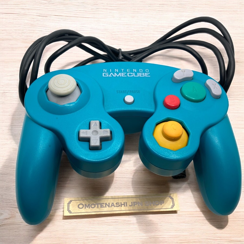 GameCube Controller Emerald Green Nintendo Official OEM Controller DOL-003
