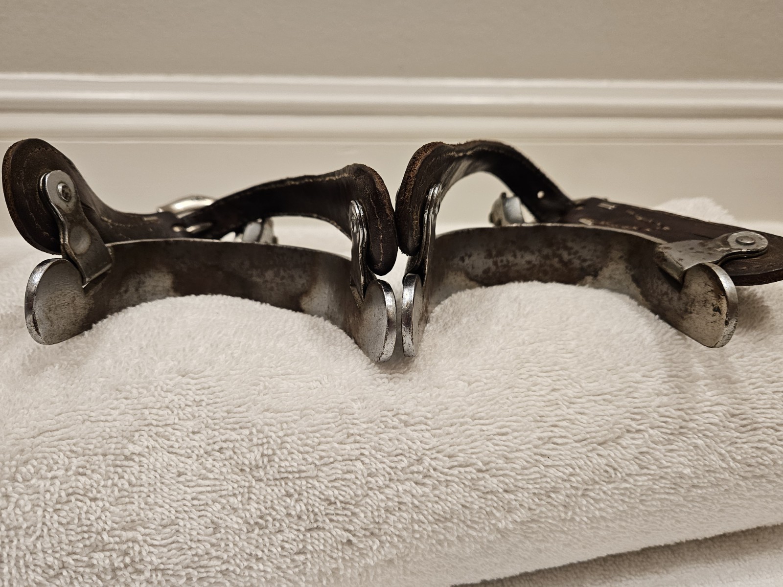 Vintage EF Blanchard No 2 Style Spurs Cowboy Western