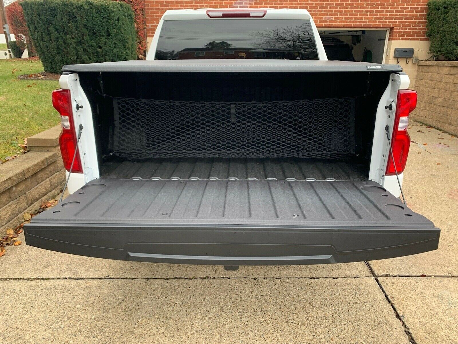 Rear Trunk Envelope Style Cargo Net for CHEVY SILVERADO GMC SIERRA 2013-2024 New