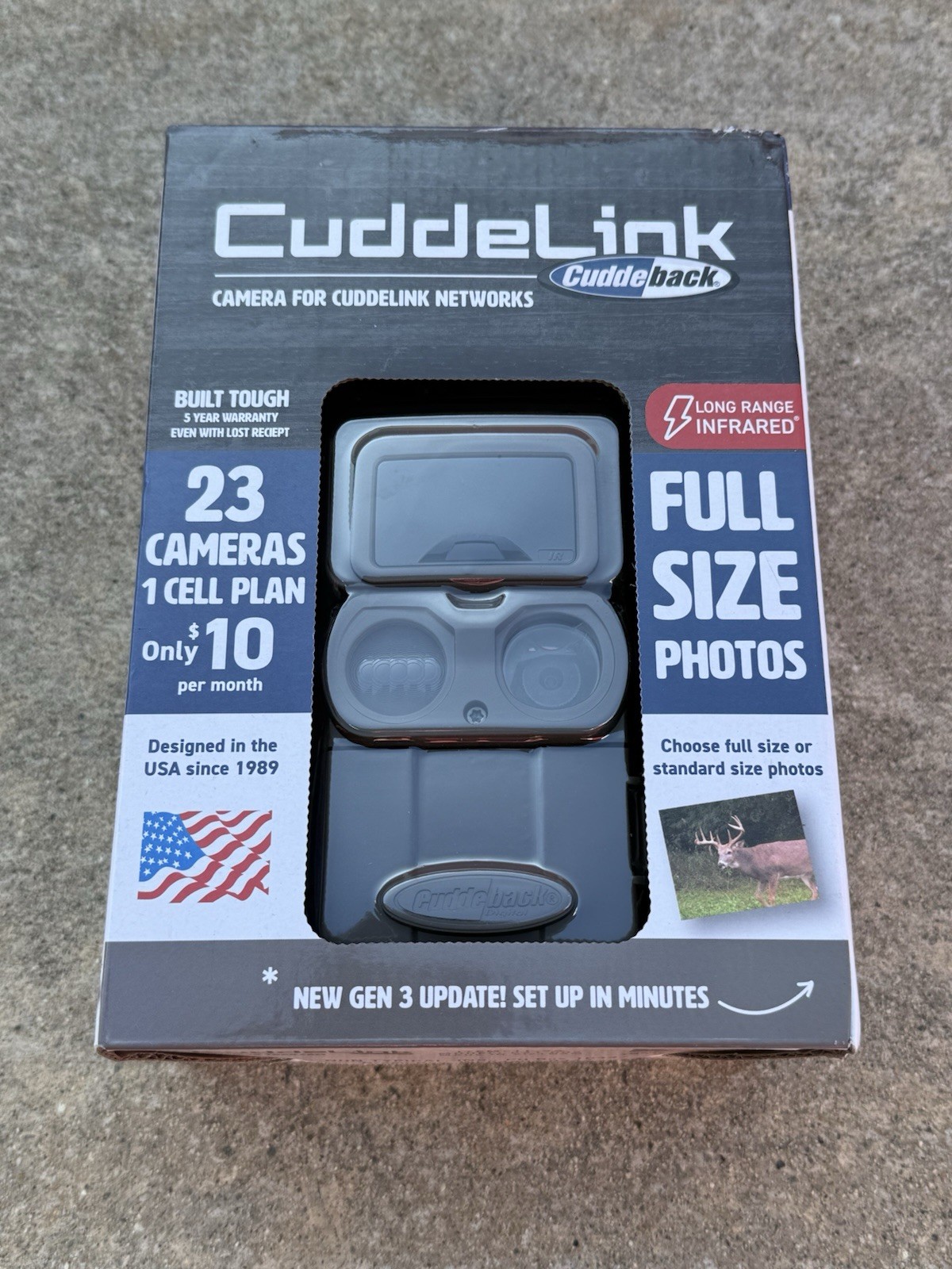 Cuddeback CuddeLink IR Trail Camera LL-2A /C21-002 Links up to 23 Camera NEW