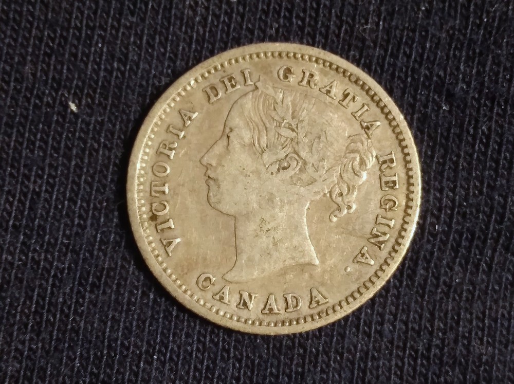 CANADA-1871 DIME-VF