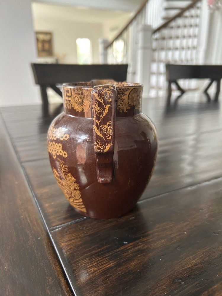 Yellow Printed Brownware YBP Jug