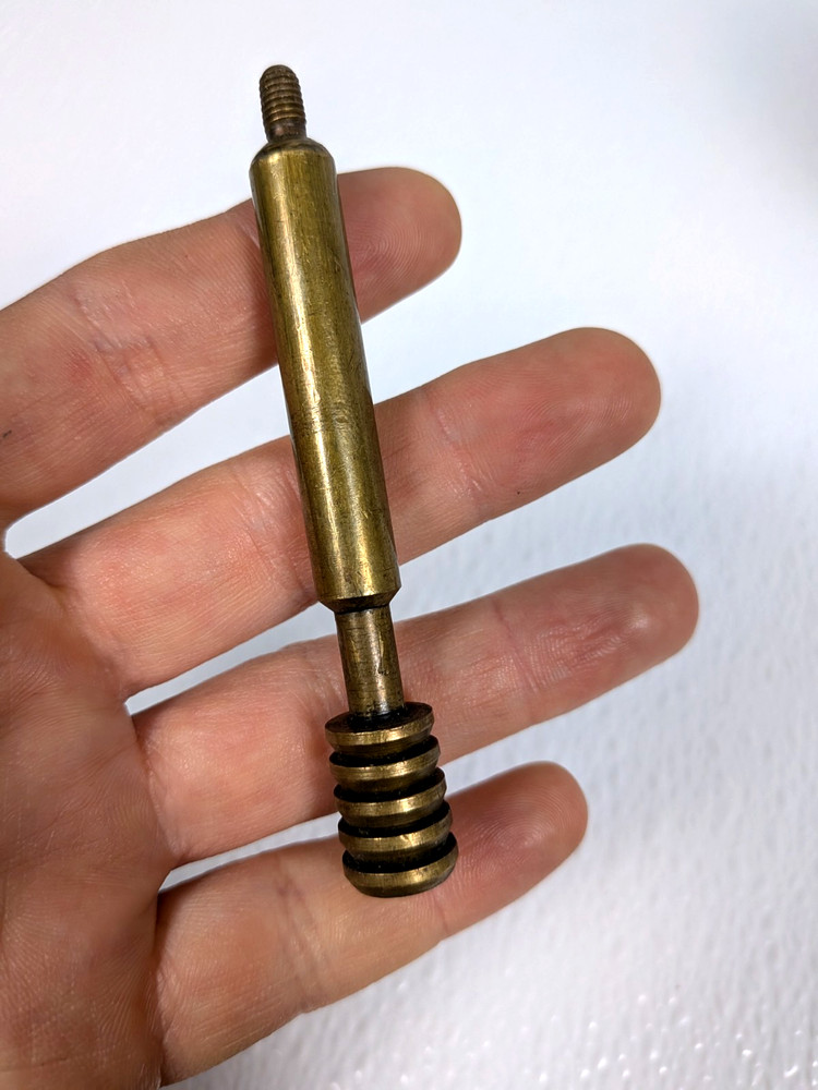 Vintage Brass Adjustable Black Powder Measure Muzzleloader Tools
