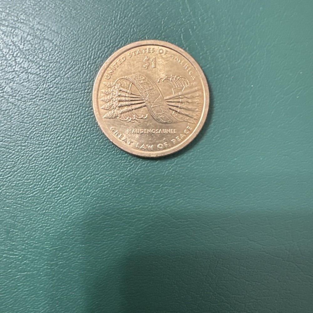 Sacagawea One Dollar Coin.