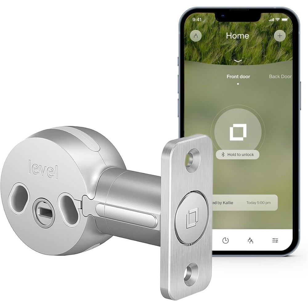 Level Bolt Bluetooth Smart Lock Chrome Silver C-D11U NIB