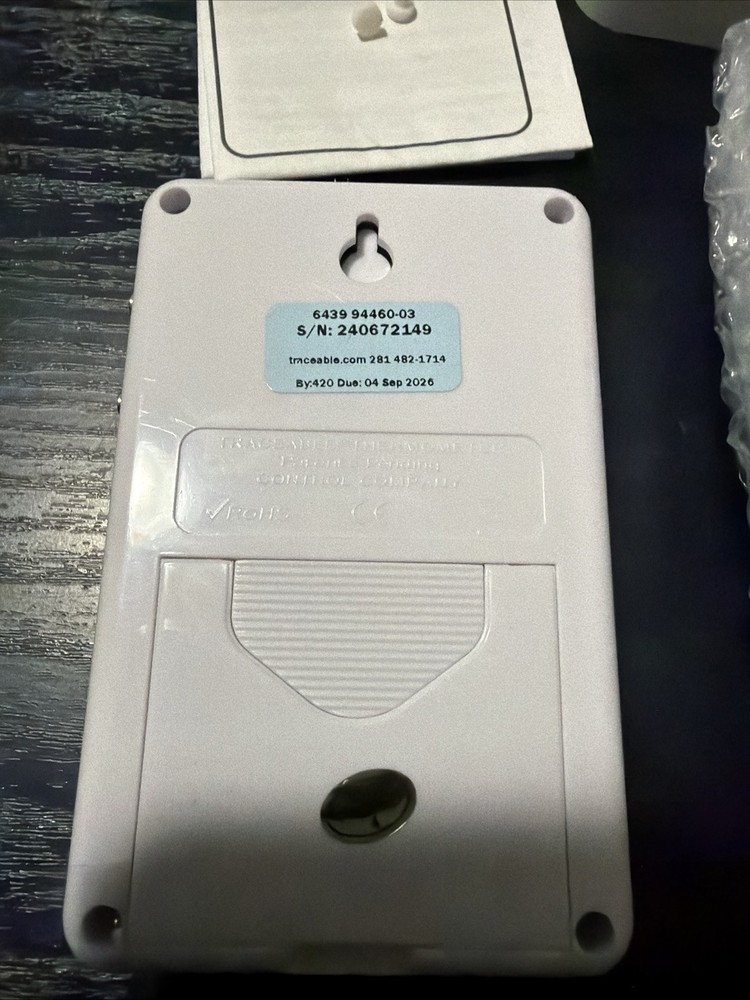 Traceable 6439 Temp Data Logger 6439 94460-03