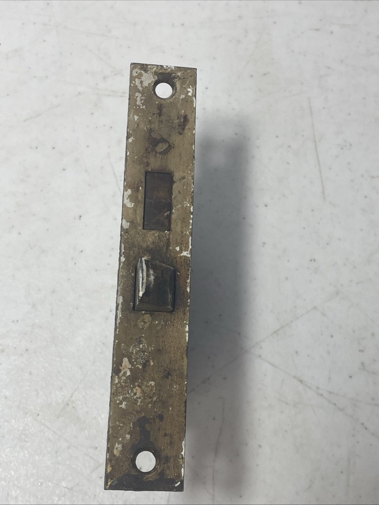 Vintage Door Latch Mortise Lock Solid Heavy No Key
