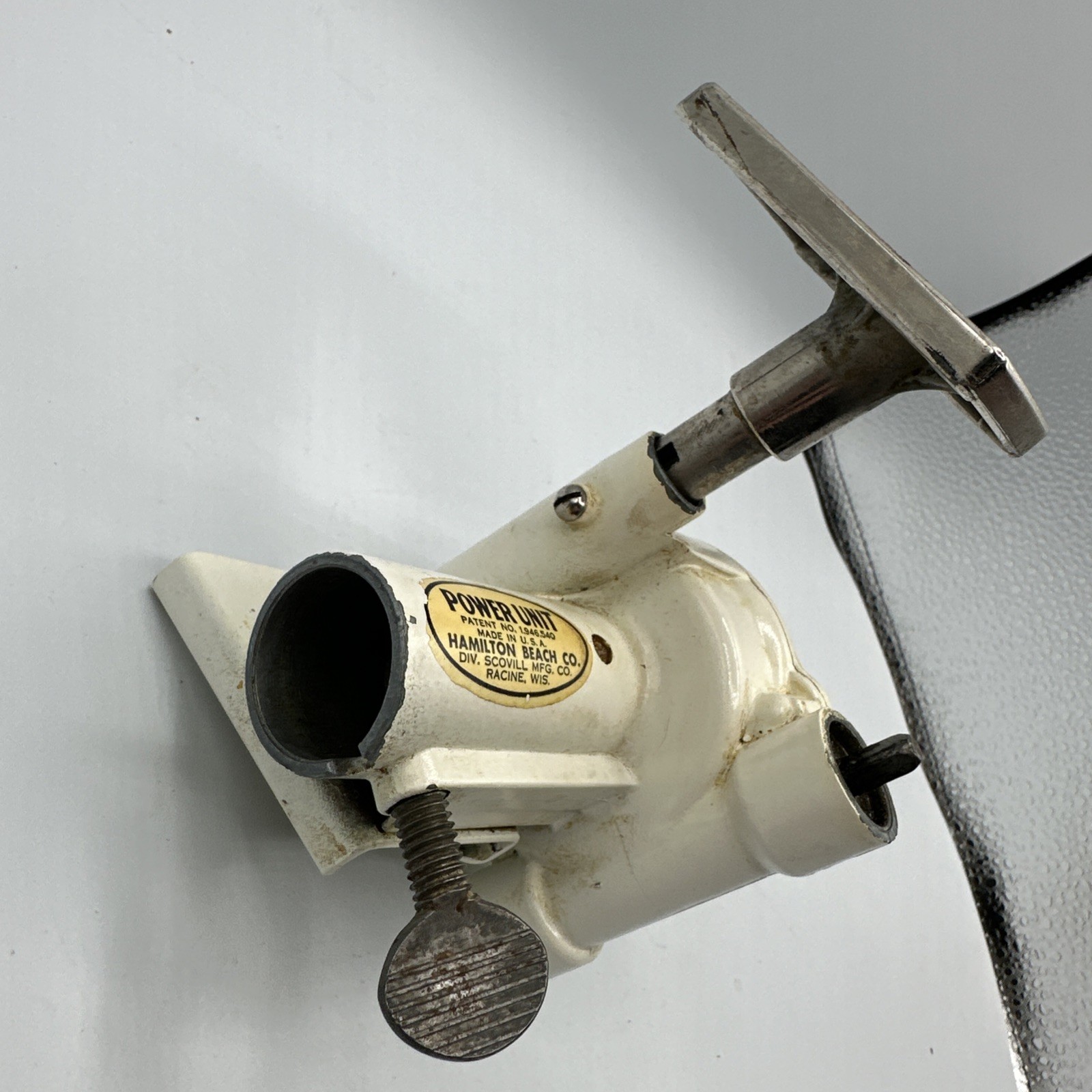 Hamilton Beach No. 2 Power Unit Model 2 Attachment Meat Grinder Slicer