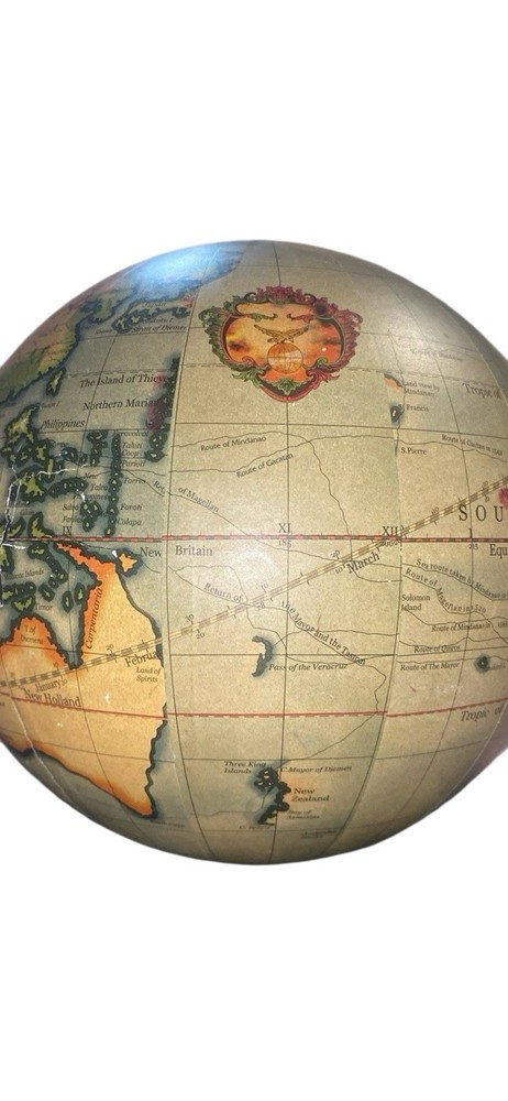 Vintage Eagle World Globe