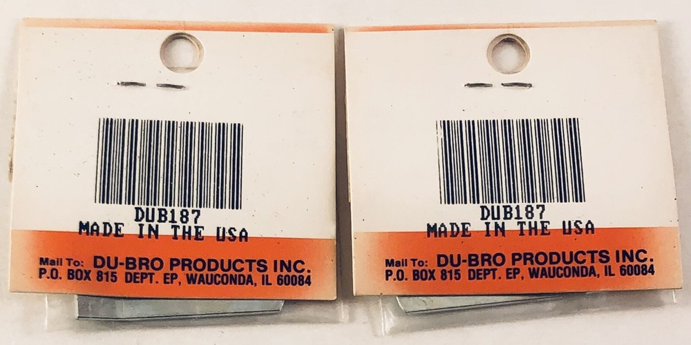 DU-BRO Ball Link Tool 187 - Two Packages - NOS