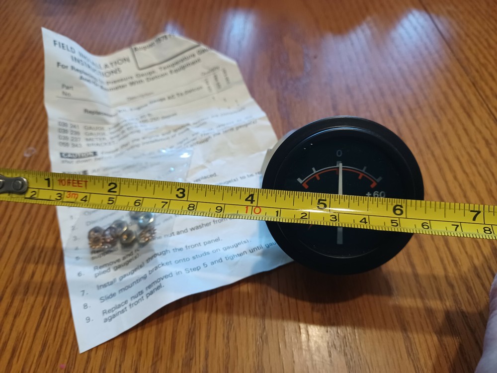 Datcon 866 1-86 Ammeter, 60-0-60