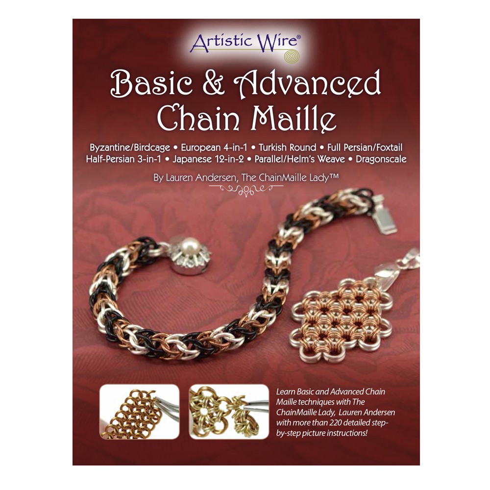 Artistic Wire® Basic & Advanced Chain Maille Booklet by Lauren Andersen