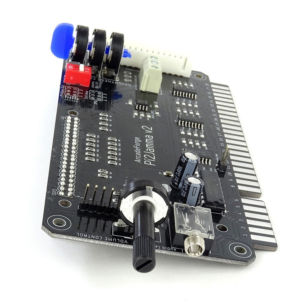 Pi2Jamma v2 Premium Adapter Raspberry Pi to JAMMA ArcadeForge Interface