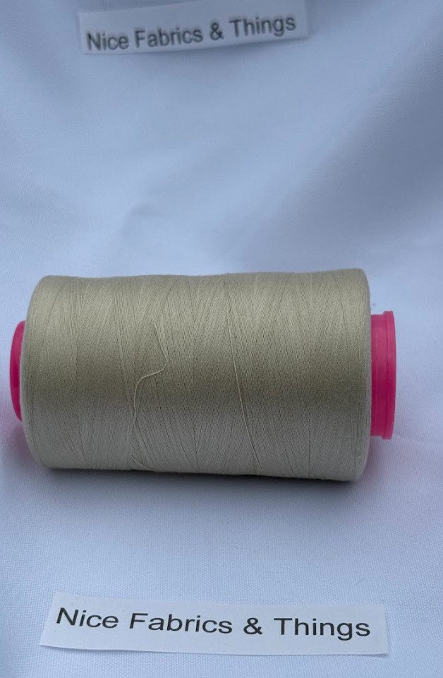 50 Spools - Light Yellow A121 Multi Purpose Sewing Thread