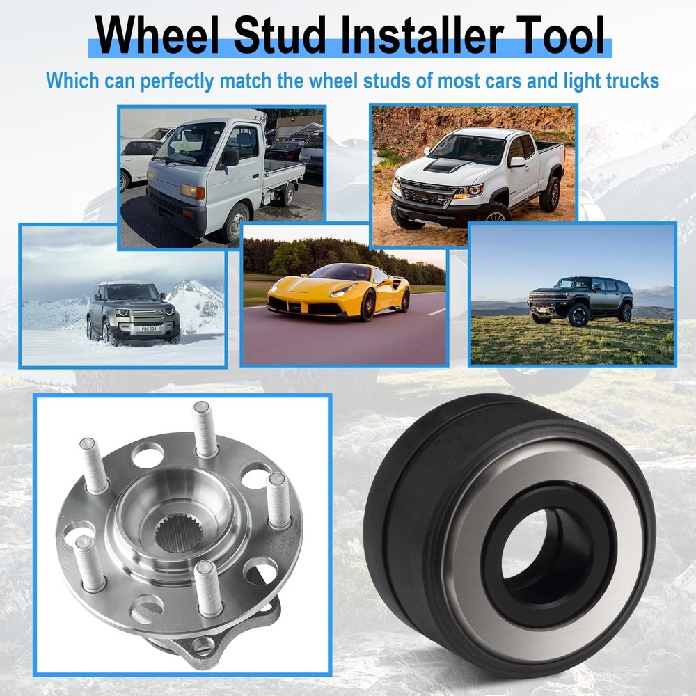 ecocstm 22800 Wheel Stud Installer, Tire Tool, Studs Installer...